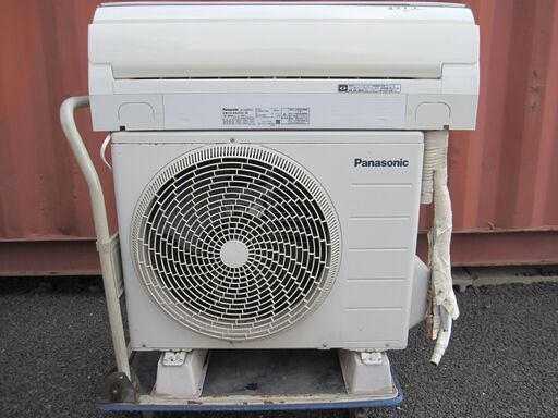 中古美品　Panasonic パナソニック 2015年製 CS-EX255C　2.5Kw リモコン＆背板付属　正常ポンプダウン済