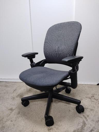 【中古】スチールケース/Steelcase リープHD 肘付ハイバックチェア