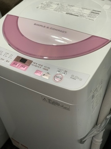 ⭐️³₃✨️お届け設置無料(⛩京都限定特別価格❣️✨️⛩)❣️洗濯機 SHARP ✨️2017年製❣️