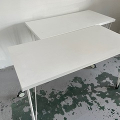 IKEA イケア家具 キャスター付きスタンダードテーブル／デスク...
