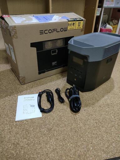 ポータブル電源　ecoflow delta2　1024Wh 1500W出力