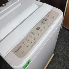 🙇‍♂️h060223売約済み❌5344‼️配送設置は無料🙌‼️最新2022年製✨Panasonic 7kg 洗濯機