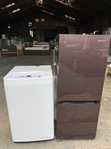 冷蔵庫,洗濯機2点セット✅最新2020年製物大阪市内配送設置無料
