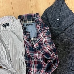 BEAMS カッターシャツ2点 UNIQLOカーディガン