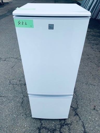 ER432番　シャープノンフロン冷凍冷蔵庫SJ-17E5-KW