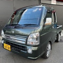 【ネット決済・配送可】⭐️新古車⭐️スーパーキャリー⭐️距離15...