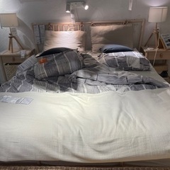 IKEA ダブルベッド➕マットレス
