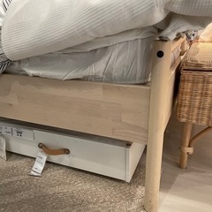 IKEA ダブルベッド➕マットレス