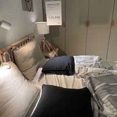 IKEA ダブルベッド➕マットレス