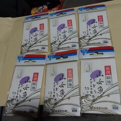 がまかつ山女魚7.5号6点