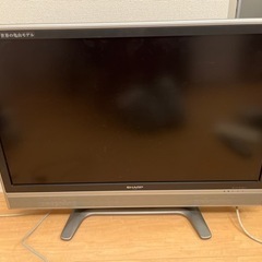 SHARP 37型　液晶カラーテレビ