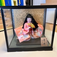 美品 日本人形 ガラスケース 人形の佳月