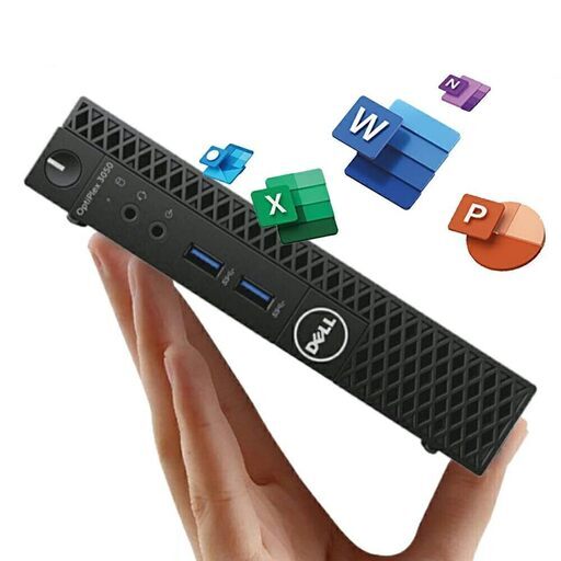 小型PCDELLOPTIPLEX3050MWin11Office2021すぐに使えるSET