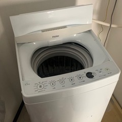 Haier 洗濯機　JW-C45E 2017年製