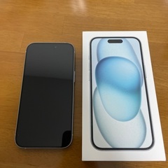 今週末引き取りで値下げ！【海外版】iPhone 15 ブルー 128 GB SIMフリー シャッター音無し