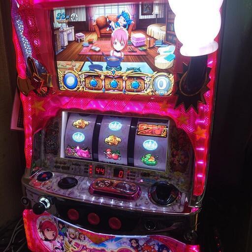 パチスロ 実機 シンデレラブレイド2 家庭用電源 ボリューム コイン不要機 ドアキー 設定キー付き