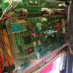  パチスロ 実機 シンデレラブレイド2 家庭用電源 ボリューム コイン不要機 ドアキー 設定キー付き