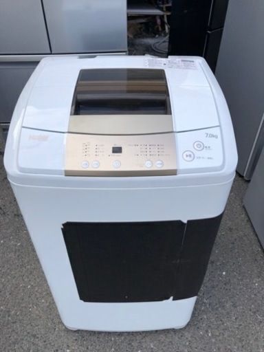 福岡市内配送設置無料　ハイアール Haier JW-K70M W [全自動洗濯機（7.0kg）]
