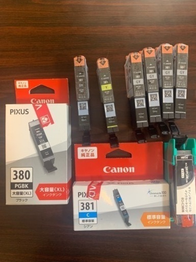Canon プリンターインク　380   381