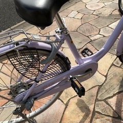 ブリヂストン　24インチ 3段変速 オートライト シティサイクル 自転車