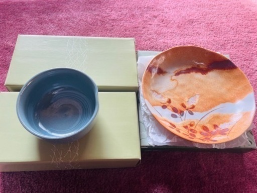新品未使用　たき吉　小鉢\u0026小皿セット②