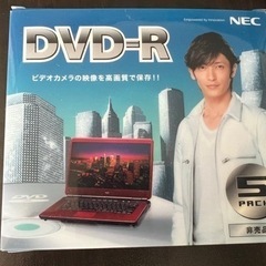 DVD-R NEC 5枚　未使用品