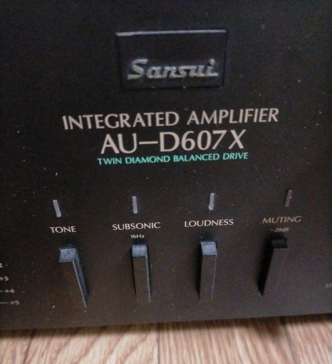 値下げ中　Sansui サンスイ AU-D607G Extra 動作品 2025年最新】AU-D607G Extraの人気アイテム - メルカリ