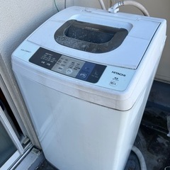 日立 洗濯機 5kg