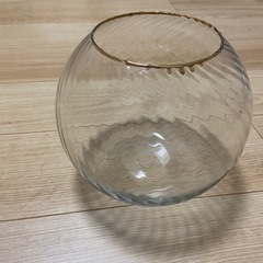 H&M HOME 丸型 ガラスフラワーベース