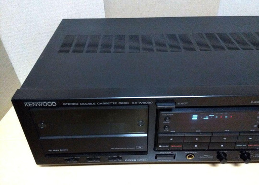 KENWOOD ケンウッド カセットデッキ KX-W8020 - カセットデッキ 