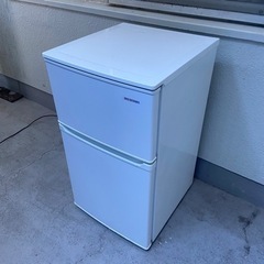 冷凍冷蔵庫　アイリスオーヤマ　IRSD-98-W