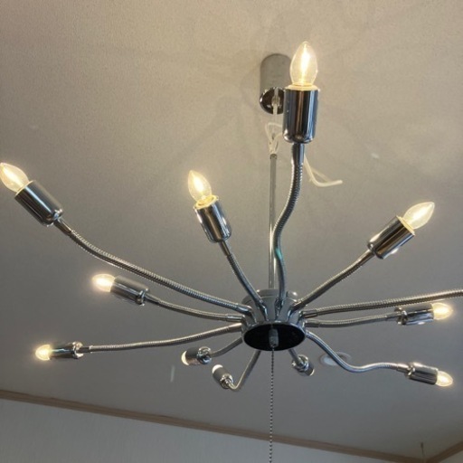 お買得】ミッドセンチュリー スプートニックランプ スパイダーライト