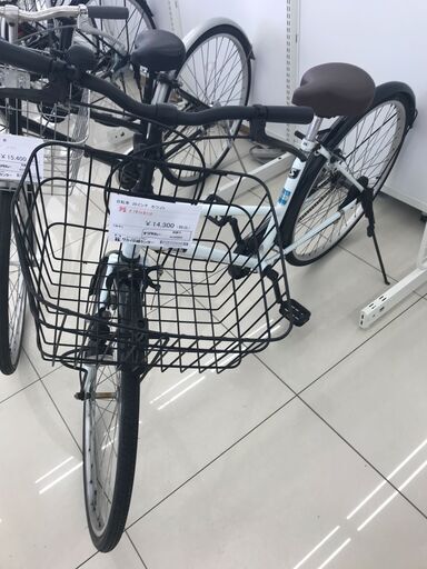 ★ジモティ割あり★  自転車 26インチ ホワイト クリーニング済み HJ2003