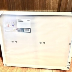 【IKEA】フォトフレーム　40×50 ホワイト　FISKBO 額縁
