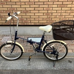 折りたたみ自転車20インチ　超美品（情報更新しました）