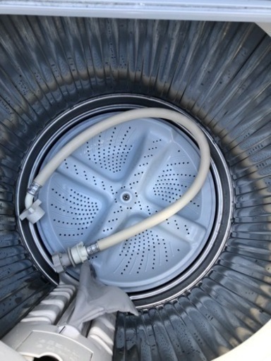 北九州市内配送無料 保証付き SHARP(シャープ)の5.5kg縦型洗濯乾燥機  