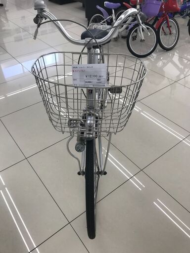 ★ジモティ割あり★ BRIDGESTONE 自転車 26インチ シルバー クリーニング済み HJ2007