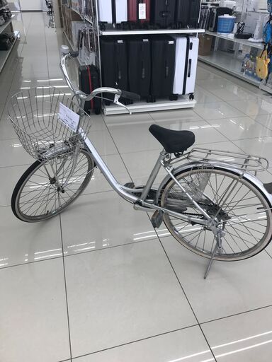 ★ジモティ割あり★ BRIDGESTONE 自転車 26インチ シルバー クリーニング済み HJ2007 ☆ジモティ割あり☆ BRIDGESTONE 自転車 26インチ シルバー