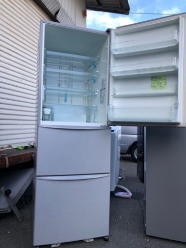 北九州市内配送無料 保証付き TOSHIBA GR-38ZY(W) 375L 冷蔵庫 - 冷蔵庫 