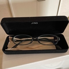 JINS 超美品 度付きメガネ ☆レンズ交換して使用してください☆