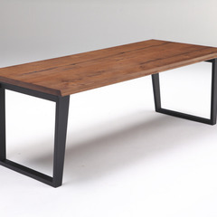 ダイニングテーブル　オークランド・一枚板テーブルW200･D92...