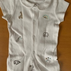 next baby 刺繍入りロンパース