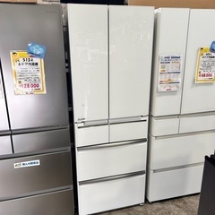 2017年製 512L 6ドア冷凍庫 MR-WX52A-W1形
