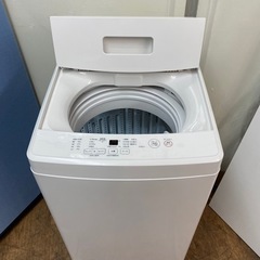 I624 🌈 2021の美品♪ 無印良品 MUJI 洗濯機 （5.0㎏） ⭐ 動作確認済 ⭐ クリーニング済