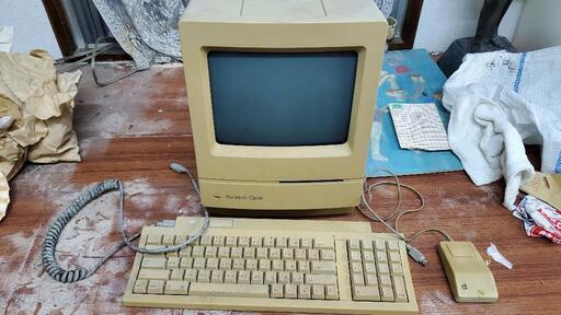 初期のMacintoshです