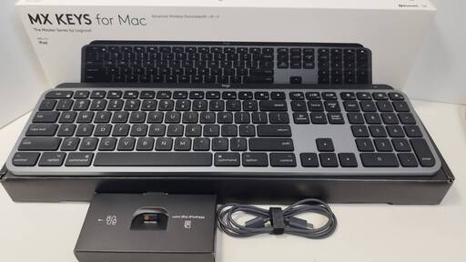 【美品】logicool MX KEYS for Mac キーボードUS配列 (KX800M)