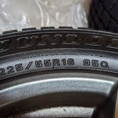 【取引中】スタッドレスタイヤ アウディ、ワーゲンWINTER MAXX、 16×7J +38 PCD112 4本