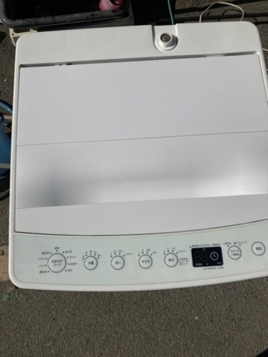 TAGlabel by amadana AT-WM45B-WH 全自動洗濯機 ホワイト [洗濯4.5kg /乾燥機能無 /上開き]   リサイクルショップ宮崎屋　佐土原店24.5.31F