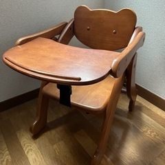 <お譲り先決定>yamatoya 子供用椅子　机付き