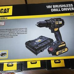 新品　CAT　電動ドリルドライバー　充電式　DX11　バッテリー...